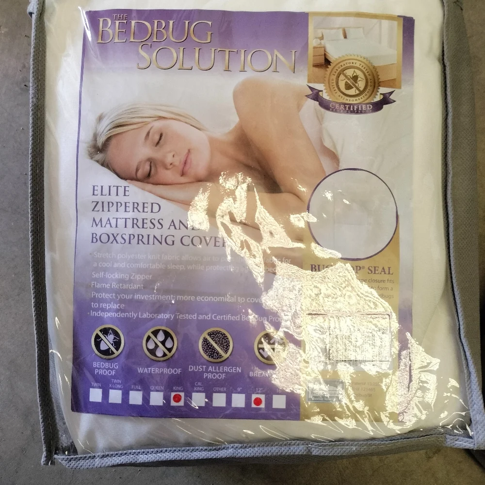 King size bed bug protector